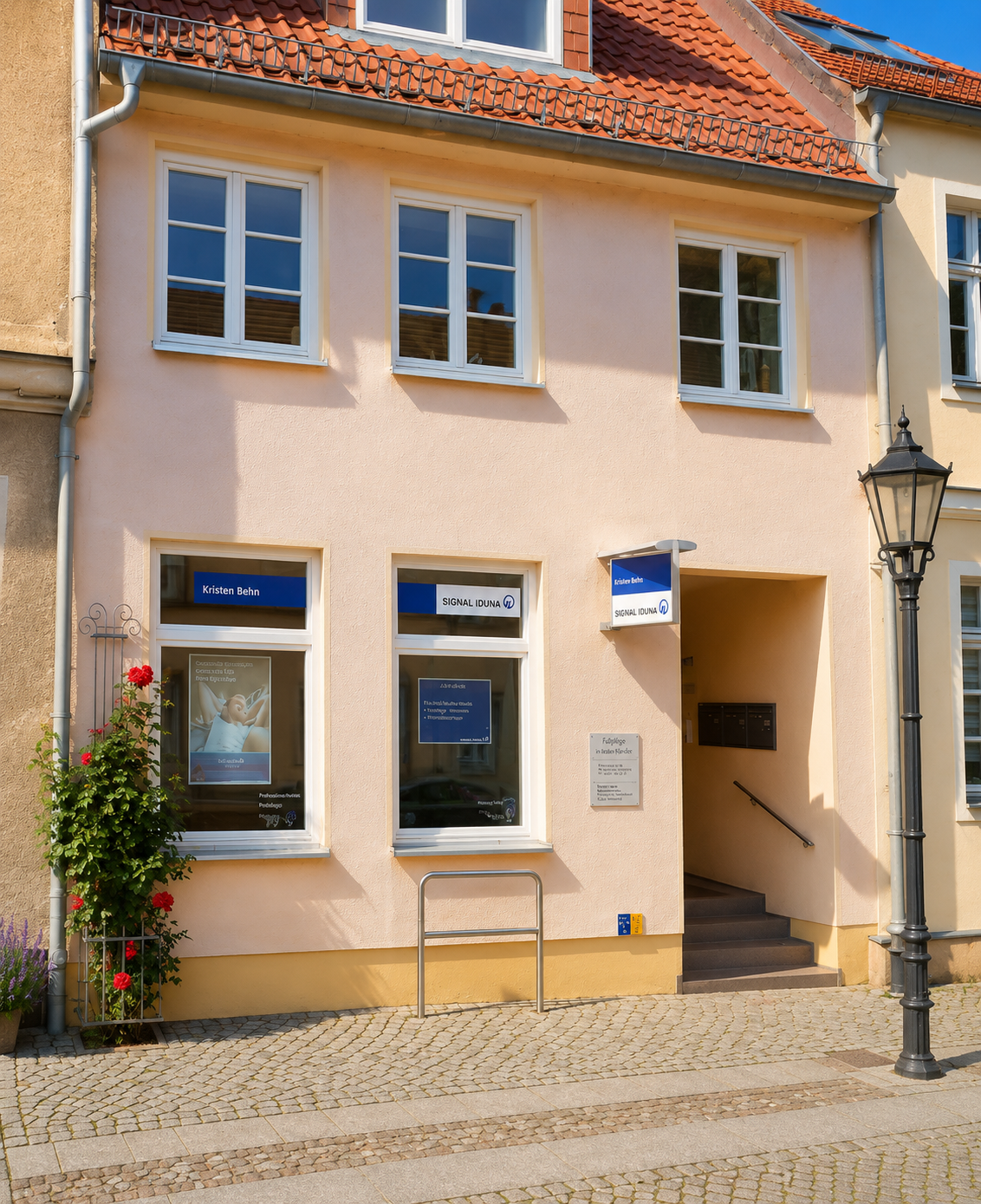 Außenansicht der Praxis Fußpflege am Gröper Tor in Wittstock/Dosse